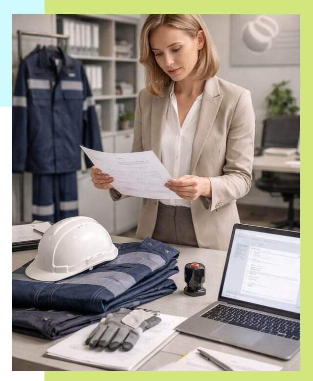 Сертификация спецодежды в Каменске-Уральском от 7447 р. | Алешин-Кмн