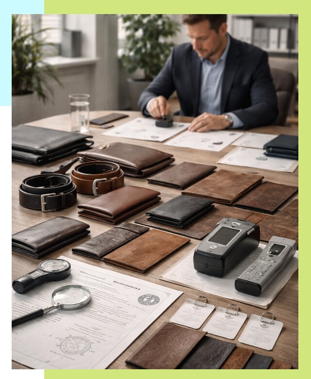 Сертификация кожаных изделий в Каменске-Уральском от 12766 р. | Алешин-Кмн