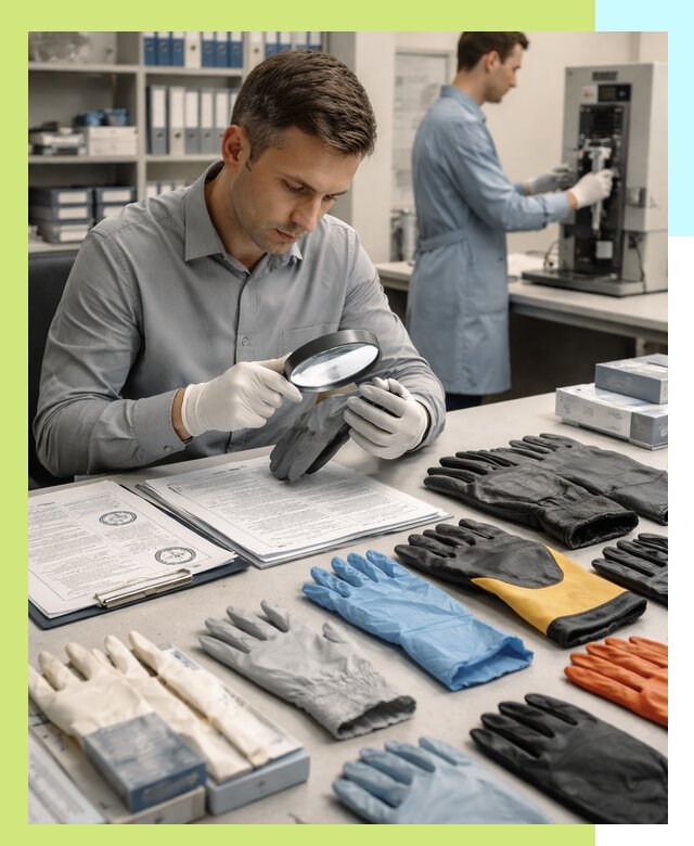 Сертификация перчаток и средств защиты продукции в Каменске-Уральском