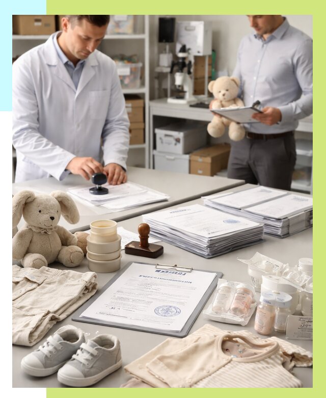 Сертификация детских товаров в Каменске-Уральском от 15957 р. | Алешин-Кмн