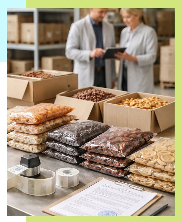 Сертификация сухофруктов в Каменске-Уральском от 12766 р. | Алешин-Кмн под ключ