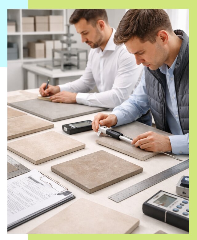 Сертификация плитки в Каменске-Уральском от 26595 р. | Алешин-Кмн гарантия