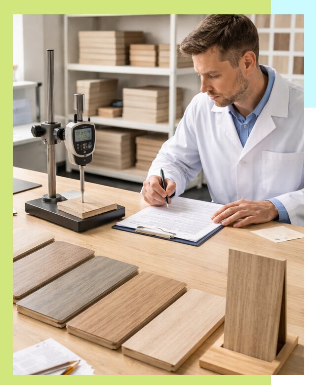 Сертификация ламината с испытаниями и оформлением документов в Каменске-Уральском