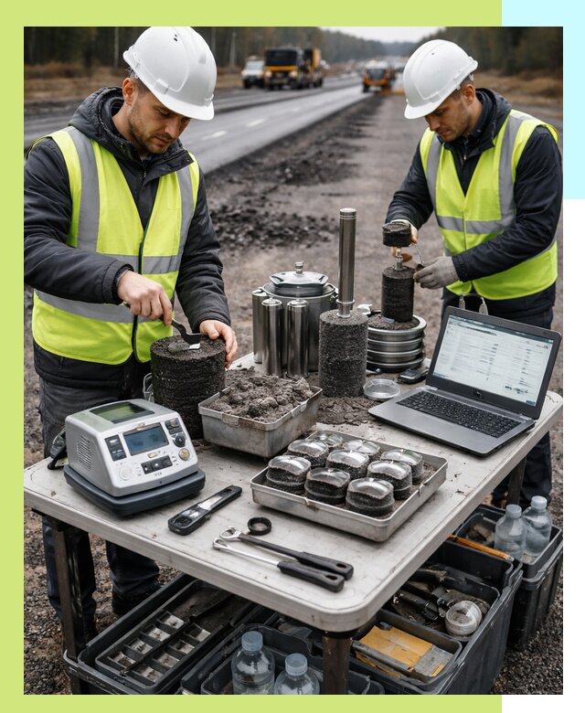 Сертификация асфальта: испытания и подтверждение в Каменске-Уральском