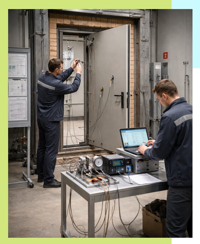 Сертификация противопожарных дверей в Каменске-Уральском по ГОСТ и ТР