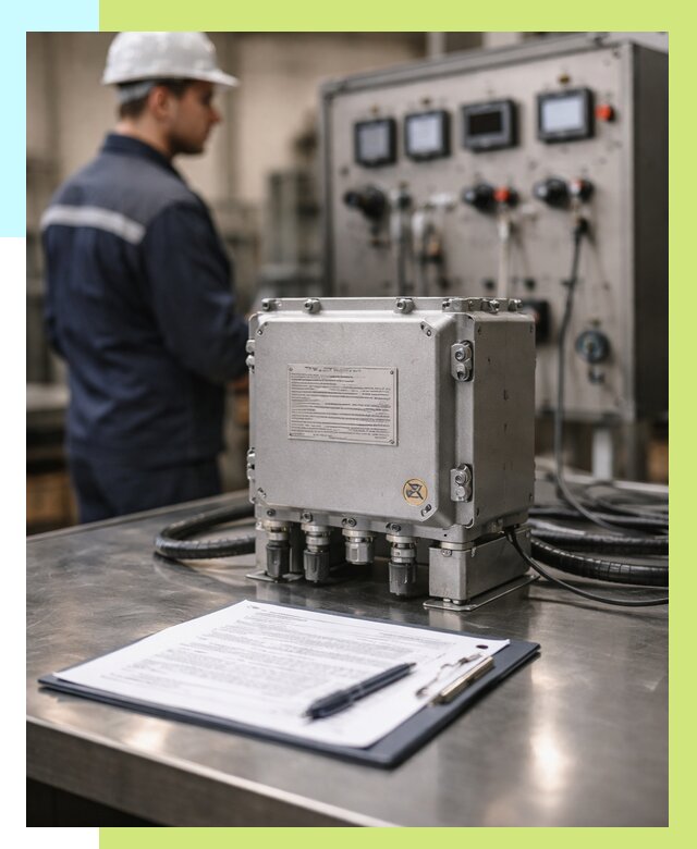 Сертификация взрывозащищенного оборудования в Каменске-Уральском от 37233 р. | Алешин-Кмн