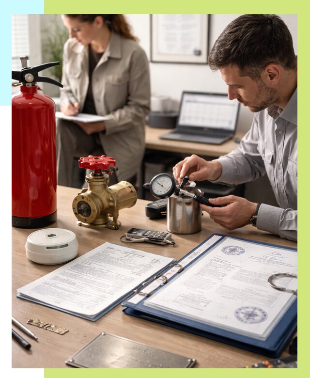 Сертификация пожарного оборудования в Каменске-Уральском от 15957 р.|Алешин-Кмн