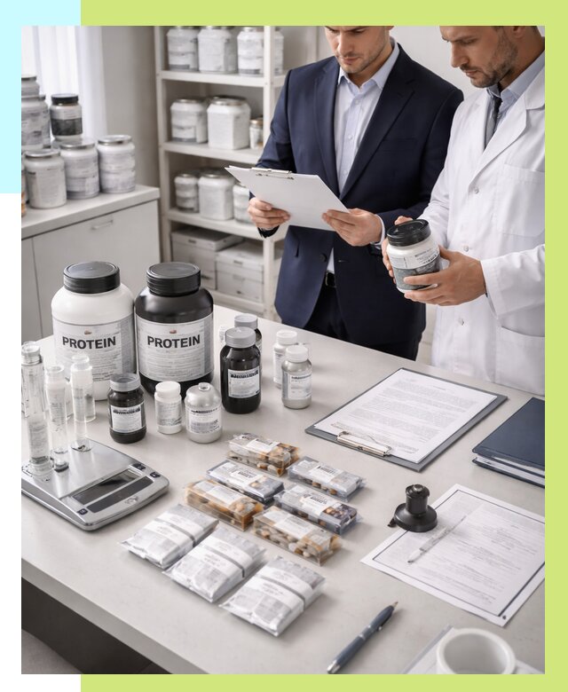 Сертификация спортивного питания в Каменске-Уральском от 15957 р., Алешин-Кмн