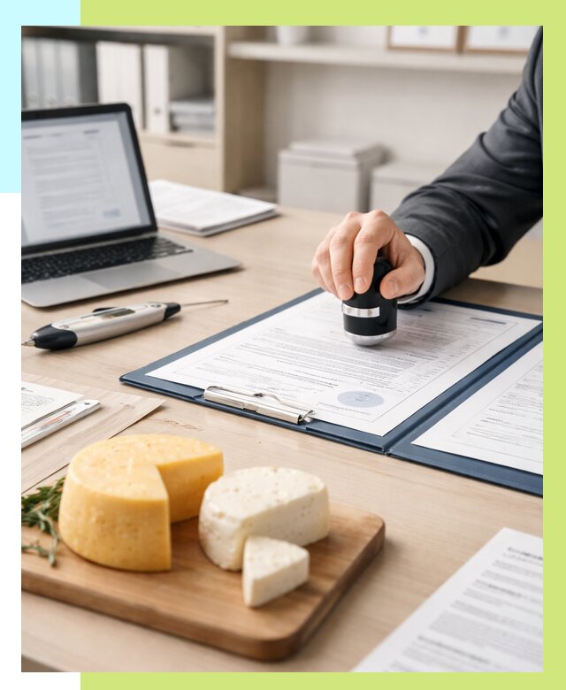 Сертификация сыров в Каменске-Уральском от 15957 р | Сертификат на сыр Алешин-Кмн