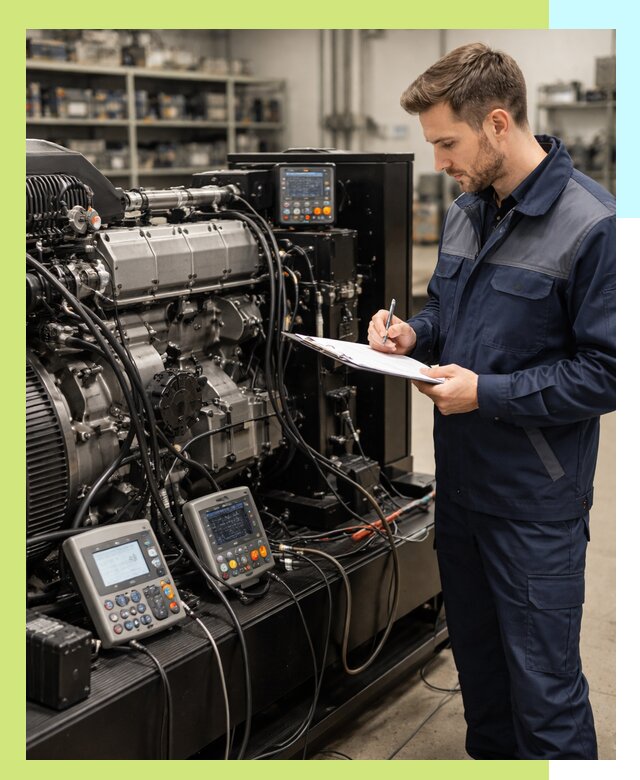 Сертификация дизельных генераторов и их оборудования в Каменске-Уральском