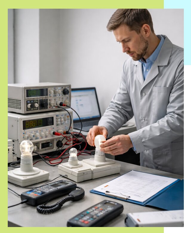 Сертификация ламп и светильников в Каменске-Уральском по нормативам