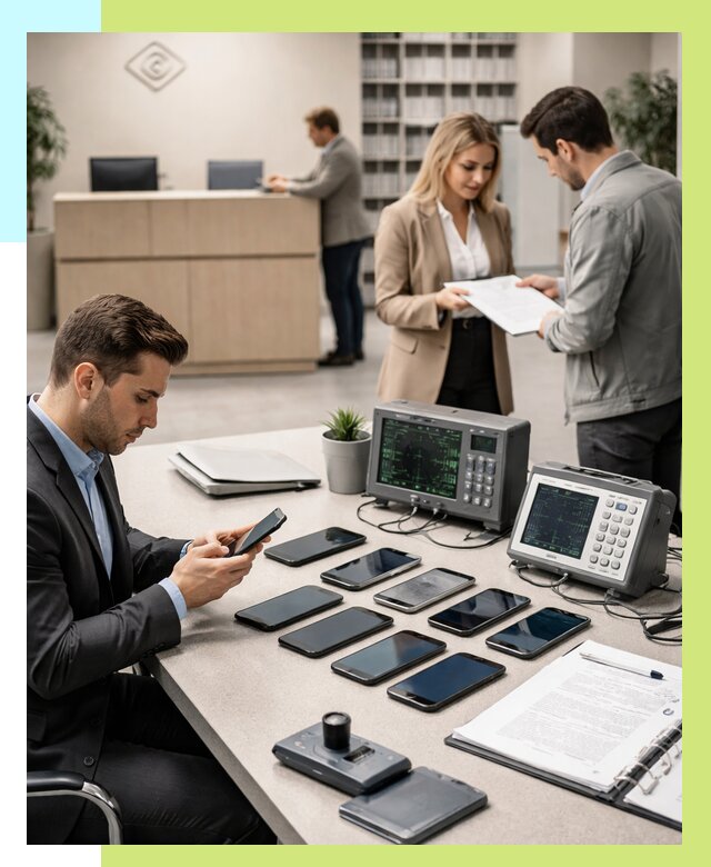 Сертификация телефонов в Каменске-Уральском от 26595 р. под ключ | Алешин-Кмн