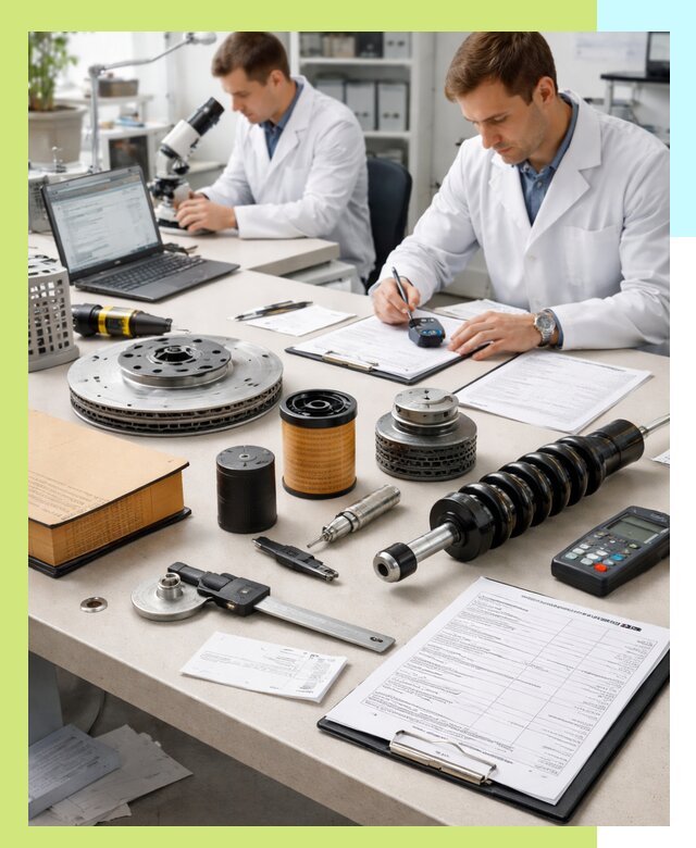 Сертификация автозапчастей и комплектующих в Каменске-Уральском по ГОСТ