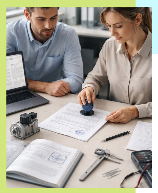 Выдача паспорта изделия и техническая экспертиза продукции в Каменске-Уральском