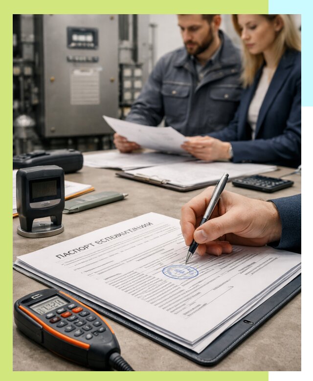 Оформление паспорта эксплуатации оборудования в Каменске-Уральском