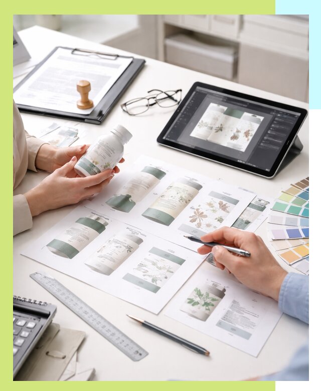 Профессиональная разработка дизайна и текста этикетки продукции в Каменске-Уральском