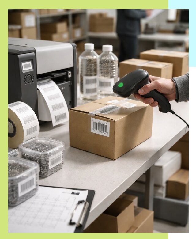 Штрихкодирование продукции и маркировка для продажи в Каменске-Уральском