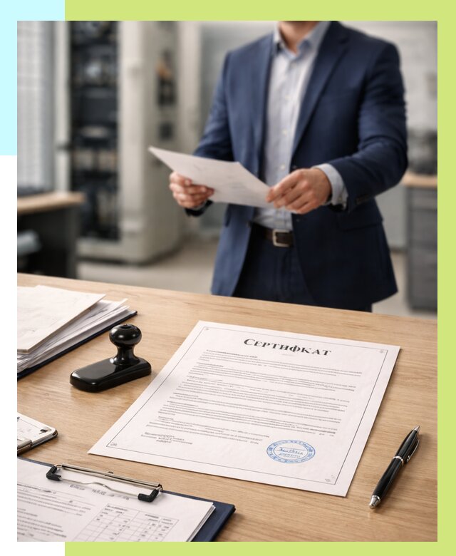 Сертификат на оборудование в Каменске-Уральском от 15957 р. | Алешин-Кмн