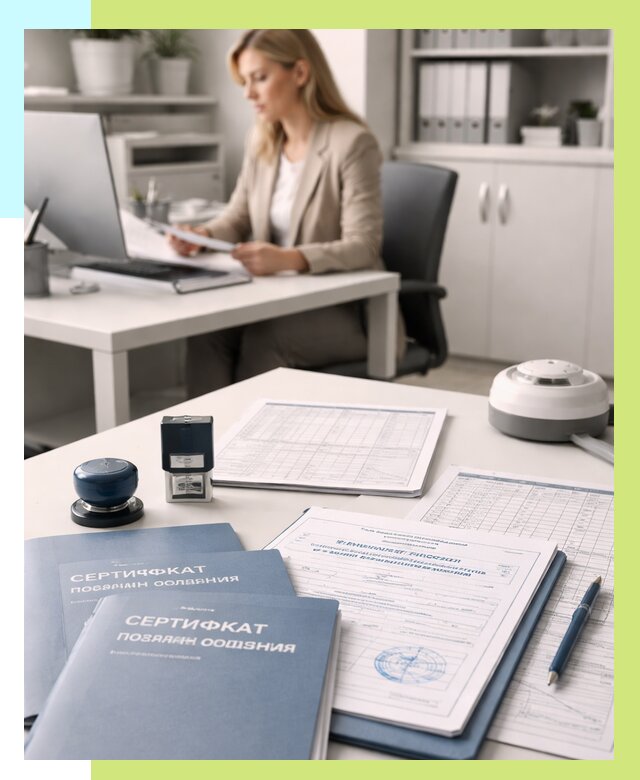 Сертификаты пожарной безопасности в Каменске-Уральском от 15957 р. | Алешин-Кмн