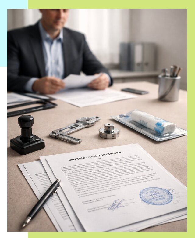 Экспертное заключение на продукцию в Каменске-Уральском от 9042 р. | Алешин-Кмн
