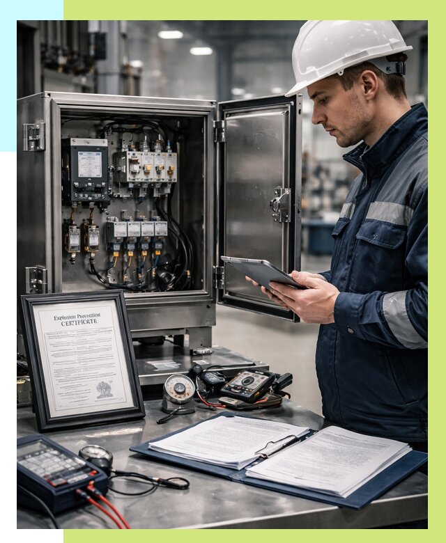 Сертификат взрывозащиты в Каменске-Уральском от 47871 р. | Алешин-Кмн