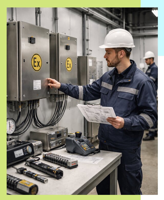 Сертификат взрывозащиты промышленного оборудования в Каменске-Уральском