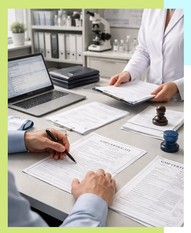 Оформление сертификата GMP в Каменске-Уральском для фармпроизводства