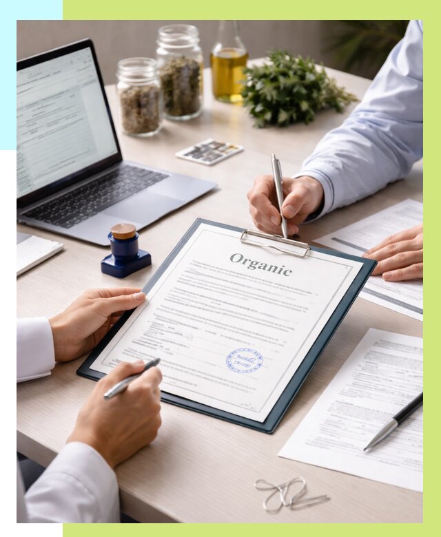 Оформление сертификат органик в Каменске-Уральском от 31914 р. | Алешин-Кмн