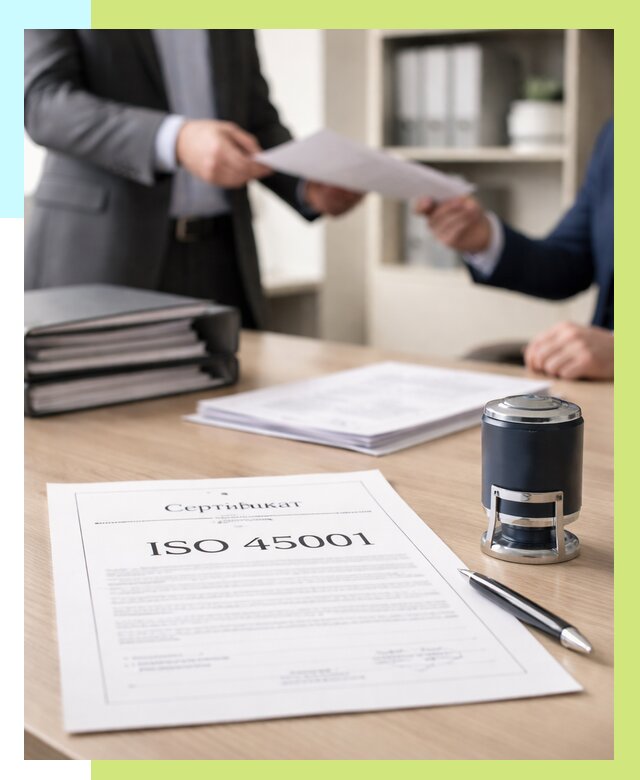 Сертификат ISO 45001 в Каменске-Уральском под ключ от 47871 р. | Алешин-Кмн