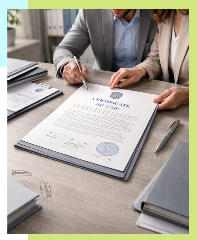 Сертификат ISO 22301 в Каменске-Уральском от 47871 р. | Алешин-Кмн срочно