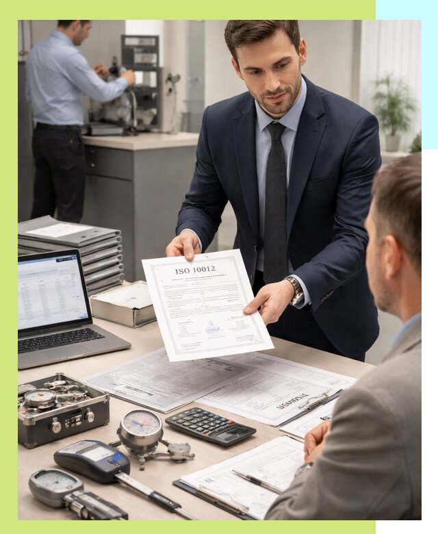 Выдача сертификата ISO 10012 по требованиям метрологии в Каменске-Уральском