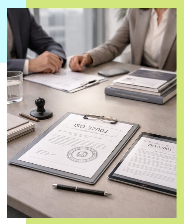 Сертификат ISO 37001 в Каменске-Уральском оформить от 127656 р. Алешин-Кмн