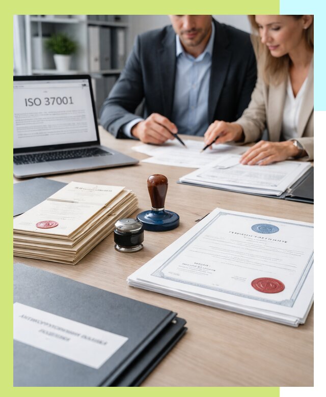Получение сертификата ISO 37001 по системе борьбы с коррупцией в Каменске-Уральском